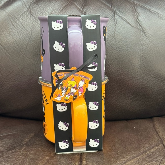 Blue Sky Hello Kitty Black Cat Halloween Mug Set - Picture 4 of 9